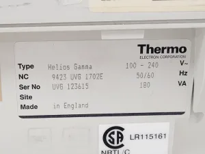 Thermo Fisher Scientific Helios Gamma UV-Vis Spectrophotometer, 3 of 7