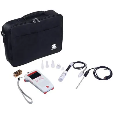 Ohaus ST300D-G Portable Dissolved Oxygen Meter with STTEMP30 and STDO11 Electrodes