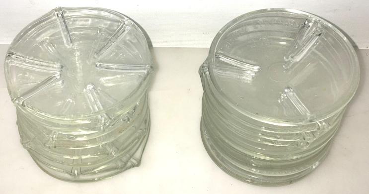 Corning PYREX 9990 and Fisher SpeedyVap Ribbed Watch Glasses, 75mm & 90mm-cover