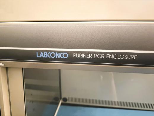 Labconco Purifier 3750002 HEPA-Filtered PCR Enclosure with UV Decontamination-cover