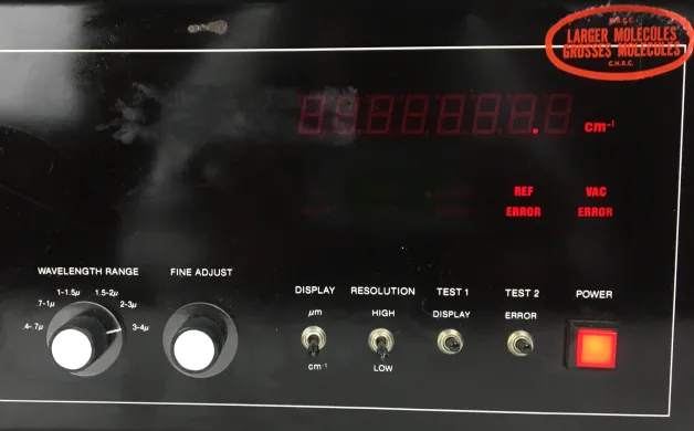 Burleigh WA-20 Wavelength Meter for CW Lasers 0.4 to 4 µm