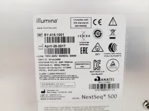 Illumina NextSeq 500 Next-Generation Benchtop Sequencer, 17 of 26