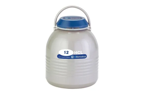 Taylor Wharton HCL12 Series Liquid Nitrogen Cryogenic Freezer with Six 5″ Canisters (Capacity: 2940 x 1/2 cc Straws)