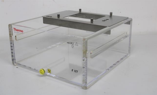 Thermo Sahara S12T Transparent Acrylic Laboratory Water Bath 12L Capacity-cover