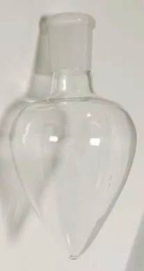Kimble Kontes 75mL Pear-Shaped Heavy Wall Boiling Flask with 14/20 Standard Taper Joint