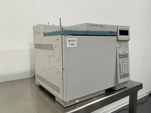 Agilent 6890N Gas Chromatograph with Dual SSL Injectors and FID Detectors-cover
