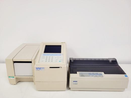 Shimadzu UV mini 1240 UV-Visible Spectrophotometer with Epson LX-300+II Printer-cover