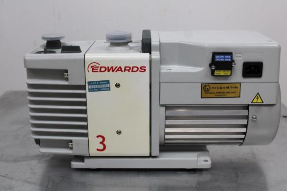 Edwards RV3 Finnigan Oil-Sealed Rotary Vane Vacuum Pump 220-240V 50/60Hz-cover