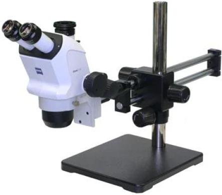 Zeiss Stemi 508 Trinocular Stereo Microscope on Boom Stand-cover
