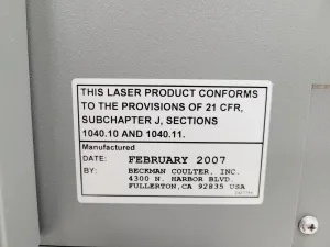 Beckman Coulter Cytomics FC 500 Multiparameter Benchtop Flow Cytometer, 27 of 45
