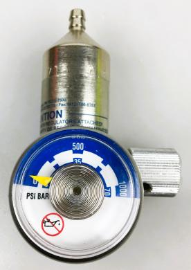 Industrial Scientific 715 CalGaz Fixed-Flow (0.5 LPM) Single-Stage Gas Calibration Regulator-cover