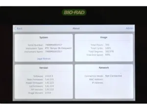 Bio-Rad QX600 AutoDG Droplet Digital PCR System with Automated Droplet Generator, Plate Sealer & PTC Tempo Deepwell Thermal Cycler, 5 of 31