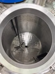 Walker Stainless 66 Gallon Jacketed Reactor with Lightnin Mixer and Agitator Motor, 3 of 4