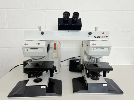 Leica DM R Upright Research Compound Microscope System with Comparison Bridge