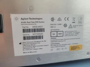 Agilent AriaDx K8930AA Real-Time PCR Thermal Cycler with 8-Dye Optical Detection, 9 of 9