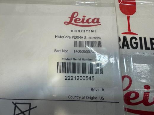Unused Leica HistoCore PERMA S-cover