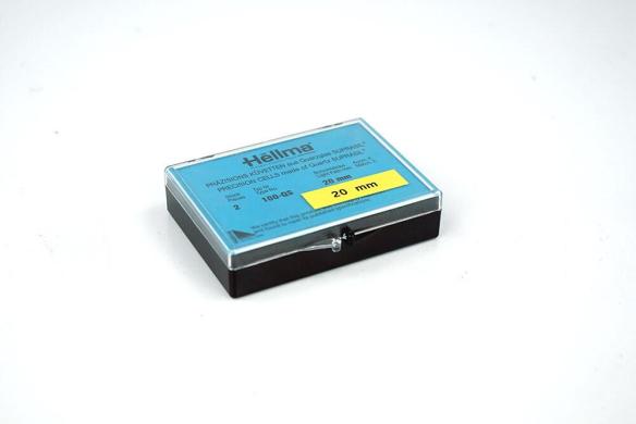 Hellma 100-QS 20 mm Macro Cuvette with Lid 100-20-40-cover