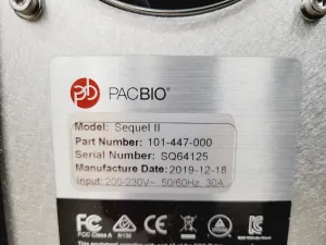 PacBio Sequel II Next Generation Sequencing (NGS) System, 32 of 38