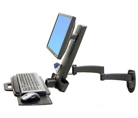 GE Ergotron 200 Combo Arm Mounting Kit for Ergonomic Monitor and Keyboard Positioning-cover