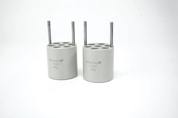 Sigma 17027 Centrifuge Bucket Adapters, 7 × 1.6–6 mL, for 13104 Buckets and 11133 Rotor-cover
