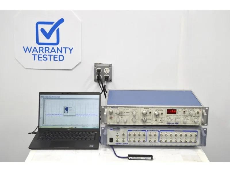 Axon Axopatch 200B Patch Clamp Amplifier System with CV 203BU Headstage, Digidata 1440A Digitizer, and pCLAMP 11 Software
