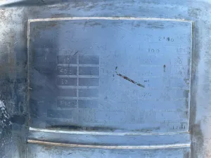 100 Gallon 316L Stainless Steel Alloy Fabrication Tank Model 15# by American Alloy Fabricators, 3 of 4