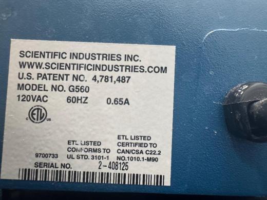 Scientific Industries Vortex Genie 2 (SI-0236) Vortex Mixer-cover