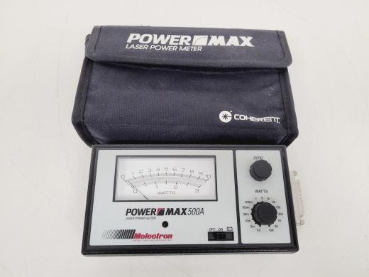 Molectron Powermax Model PM500A-2 Laser Power Meter  Lab-cover