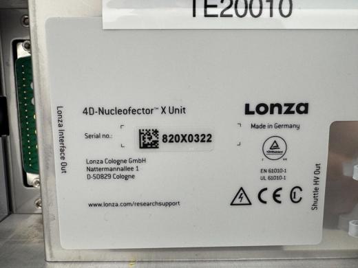 Lonza 4D-Nucleofector System Modular Electroporation Platform for Cell Transfection-cover