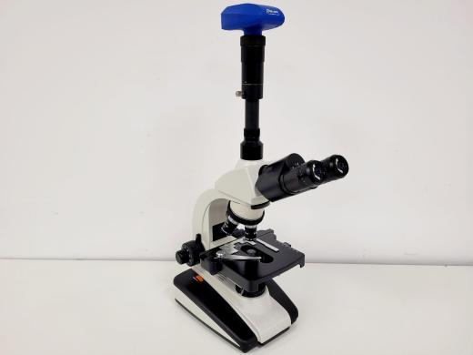 Prior PX033 Compound Microscope with PaxCam EDU Imaging System-cover