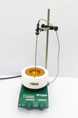 Chemglass Opti Chem Digital Hotplate Stirrer CG-1992-R100 with 100ML Reaction Block Insert