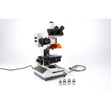 Olympus BH2 Fluoreszenzmikroskop 10x 20x 40x 100x + Zubehör-cover
