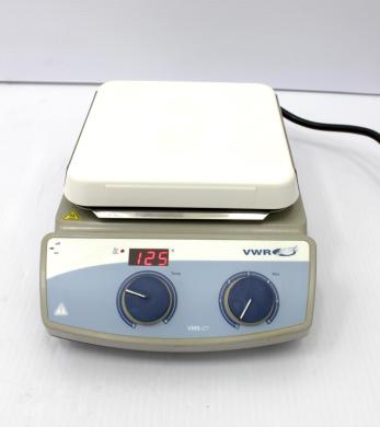 VWR VMS-C7 Advanced Ceramic Glass Magnetic Hot Plate Stirrer, 2500mL Capacity, 500°C Max-cover
