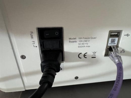 Asymptote VIA Freezer Quad Controlled Rate Cryopreservation Freezer-cover