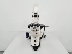 Carl Zeiss Axiovert 200M Inverted Fluorescence Microscope with 4x Objectives, 4 of 65