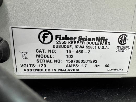 Fisher Scientific Isotemp 102 Water Bath-cover
