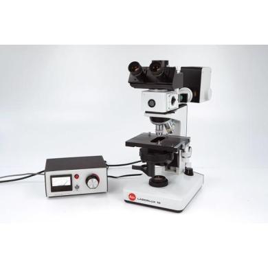 Leitz Laborlux 12 Fluoreszenz Mikroskop UKO L2/3 4 x/10x/40x 12V 100W-cover