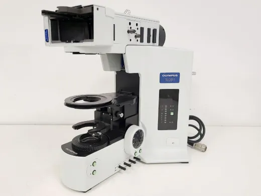 Olympus BX61TRF Inverted Fluorescence Microscope Body with U-LH100L-3 Lamp Housing