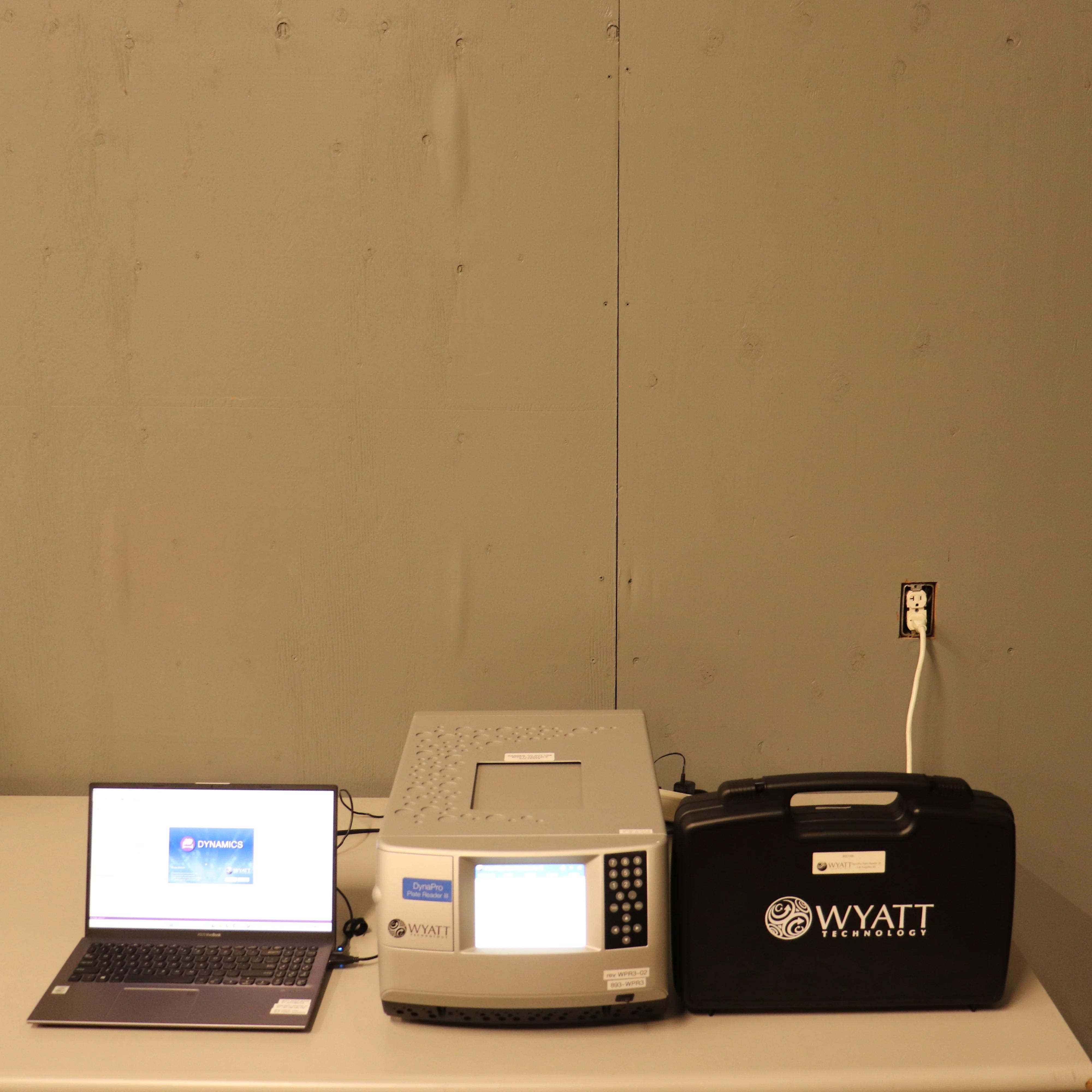 Wyatt DynaPro PlateReader III WPR3-02 - Automated Multi-Well Dynamic Light Scattering System