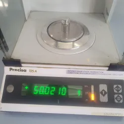PRECISA 125A Precision Analytical Balance with 125g Capacity and 0.1g Readability, 8 of 9