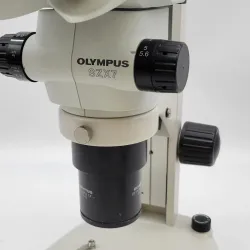 Olympus Stereo Microscope SZX7 with Binocular Head and Transmitted & Reflected LED Light Stand, 8 of 9