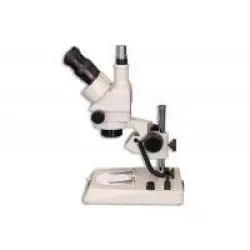 Meiji EMZ-5TR Trinocular Zoom Stereo Microscope with PLS-1 LED Pole Stand and MA502 Eyepieces, 6 of 6