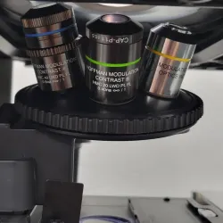 Olympus IX70 Inverted Microscope with HMC Hoffman Modulation Contrast, 4 of 6