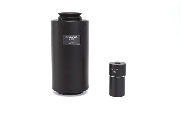 Olympus U-SPT Microscope Camera Adapter Tube with PE3.3x 125 Eyepiece