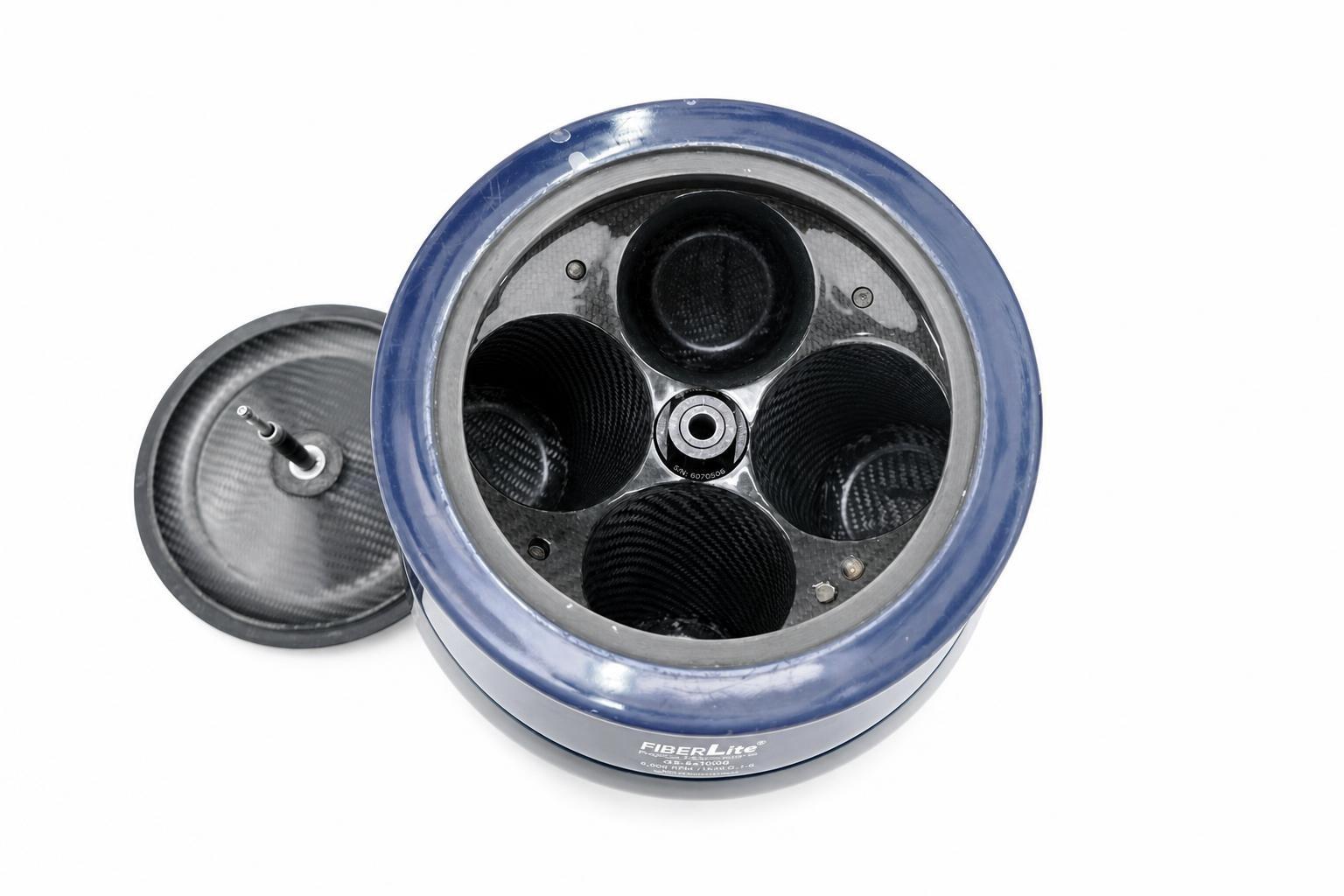Piramoon F9-4x1000y Fixed-Angle Centrifuge Rotor, 4 × 1000 mL, 9000 rpm, 096-041004