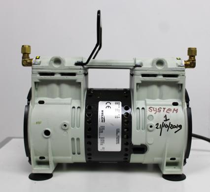 Welch 2563C-24 B Dry Oil-Free WOB-L Piston Vacuum Pump 230V 50/60Hz
