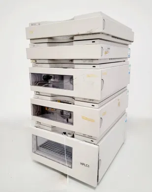 Agilent 1100 Series HPLC System with Multiple Modules