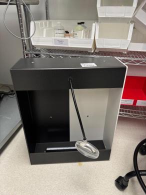 Manual Vial Inspection Booth with Integrated Magnifying Glass and Light Source-cover
