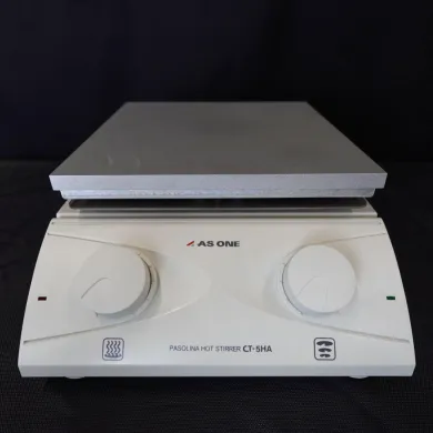 AS ONE Pasolina Hot Plate Stirrer CT-5HA with DC Motor, 500W Heater, 1500rpm
