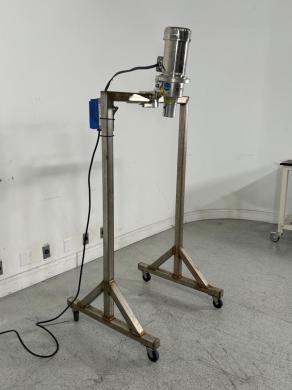 SPX MS1P1 Lightnin Industrial Fluid Mixer with Stainless Steel Frame and Mobility Casters-cover